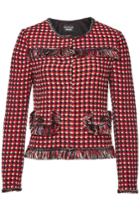Boutique Moschino Boutique Moschino Printed Jacket With Cotton And Wool