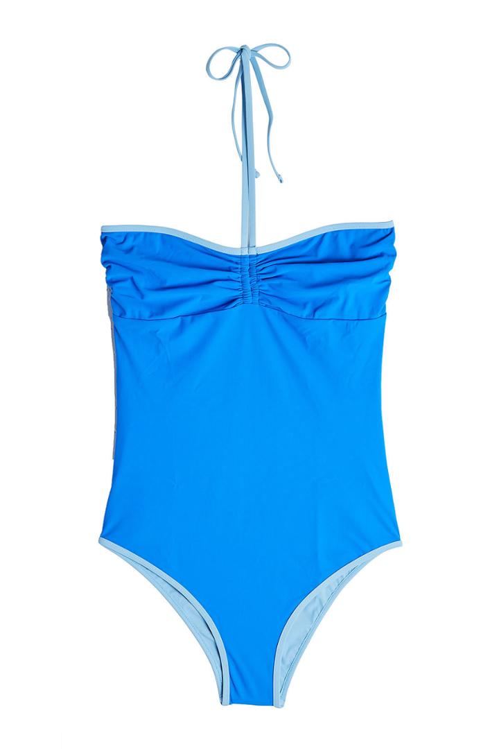 Diane Von Furstenberg Diane Von Furstenberg Halter Tie Swimsuit
