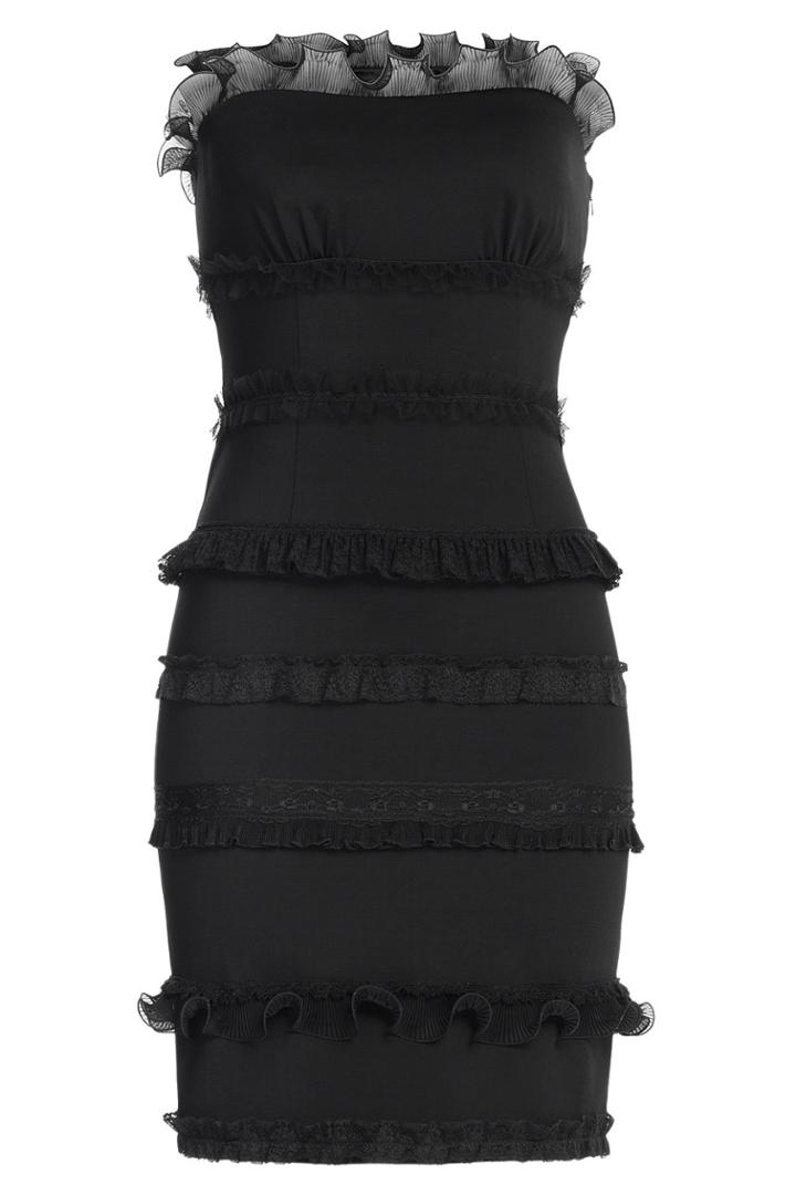 Boutique Moschino Boutique Moschino Ruffled Bustier Dress - None