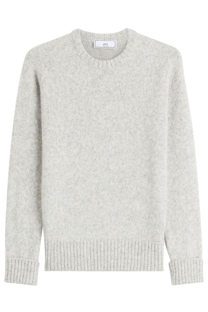 Ami Ami Alpaca Blend Pullover - Grey