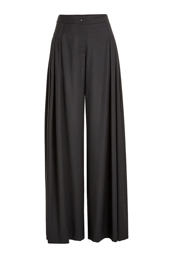 Nobi Talai Nobi Talai Wide Leg Virgin Wool Pants