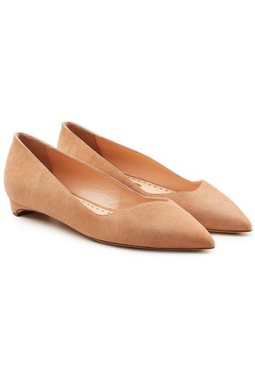 Rupert Sanderson Rupert Sanderson Juliette Suede Ballerinas