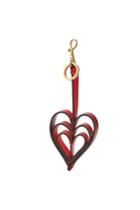 Anya Hindmarch Anya Hindmarch Heart Leather Keychain