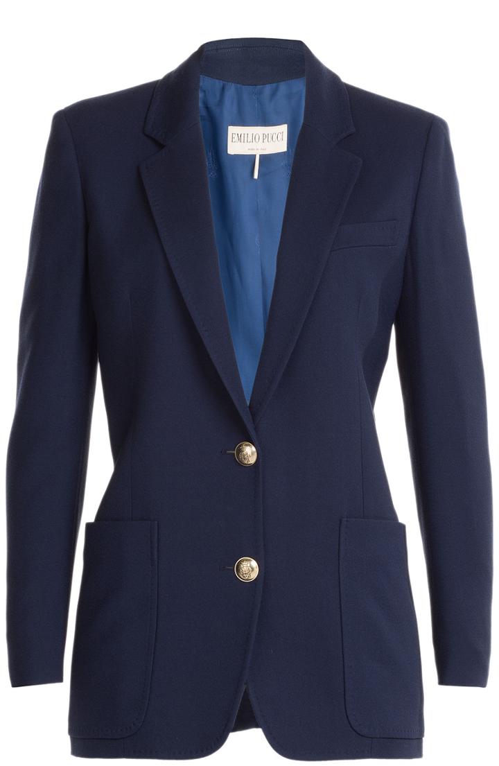 Emilio Pucci Stretch Jersey Blazer