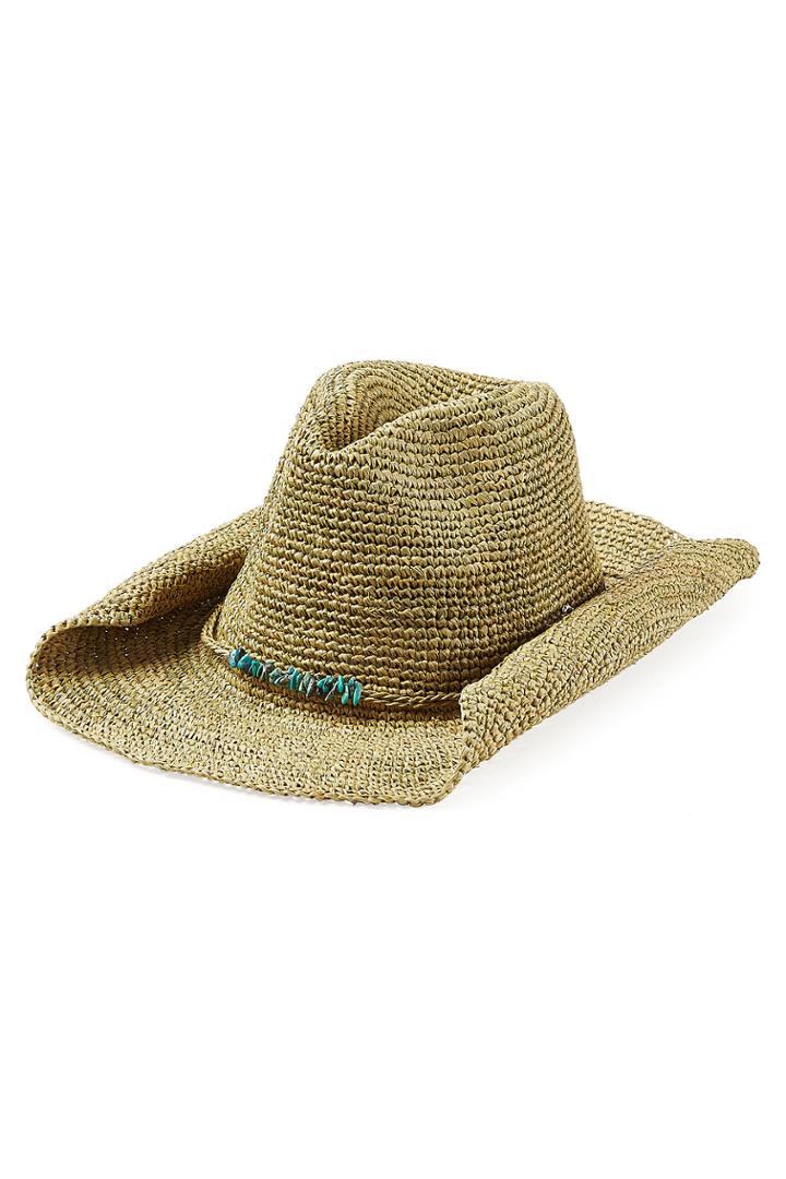 Florabella Florabella Raffia Hat - Green