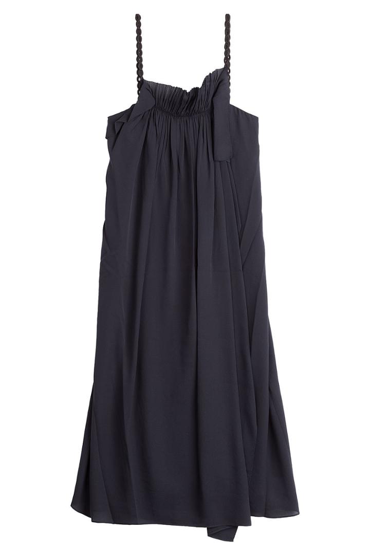 3.1 Phillip Lim 3.1 Phillip Lim Passementerie Strap Silk Dress - Blue