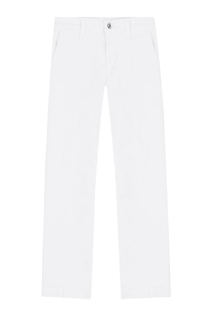 Ag Adriano Goldschmied Ag Adriano Goldschmied Layla Cropped Jeans - White