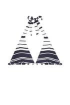 Heidi Klein Heidi Klein Striped Padded Halter Bikini Top - None
