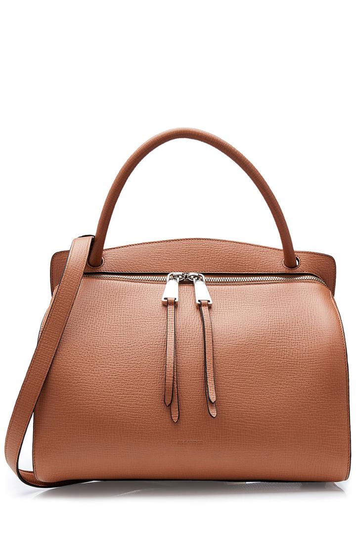 Jil Sander Jil Sander Leather Tote - Orange