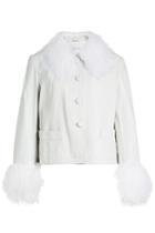 Saks Potts Saks Potts Dorthe Leather Jacket With Shearling