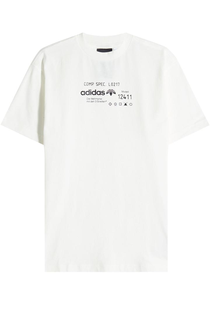 Adidas Originals By Alexander Wang Adidas Originals By Alexander Wang Printed Cotton T-shirt