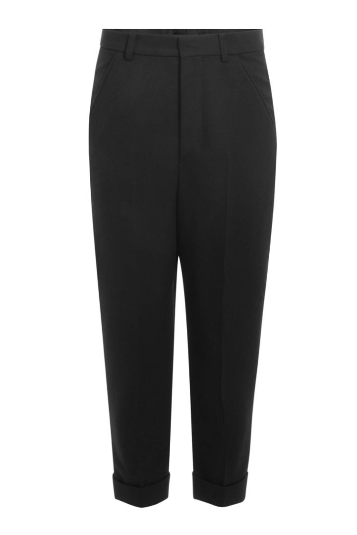Ami Ami Wool Harem Pants - Black