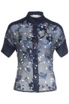 Preen By Thornton Bregazzi Preen By Thornton Bregazzi Silk Arno Top - Blue