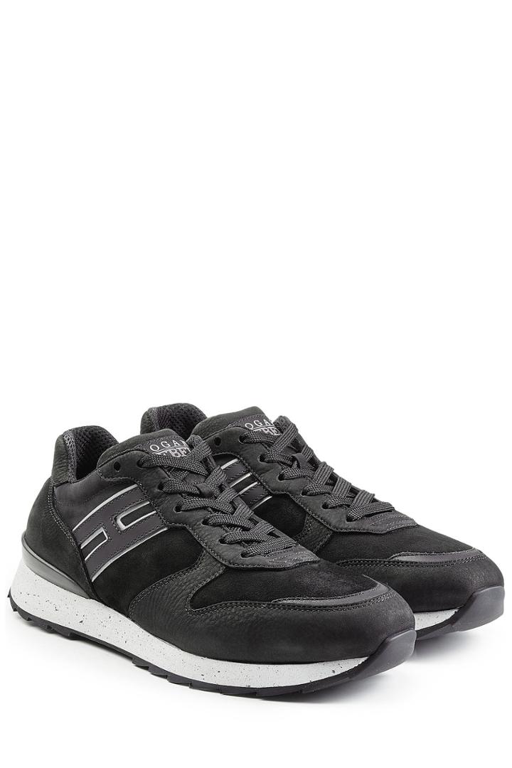 Hogan Rebel Hogan Rebel Suede And Leather Sneakers