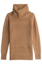 Diane Von Furstenberg Diane Von Furstenberg Wool Turtleneck Pullover With Cashmere - Camel