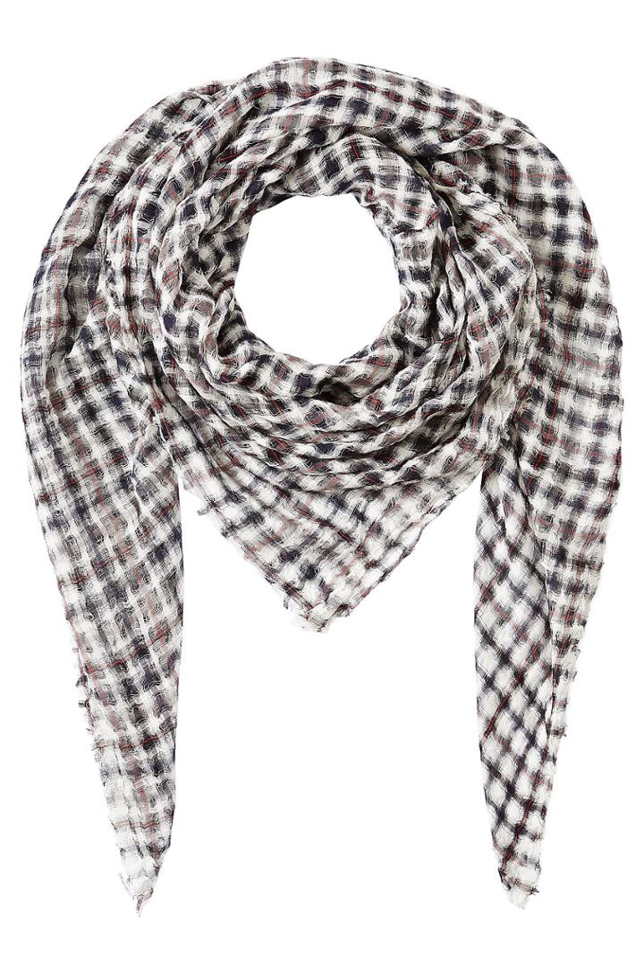 Faliero Sarti Faliero Sarti Brooke Printed Cotton-linen Scarf - Multicolor