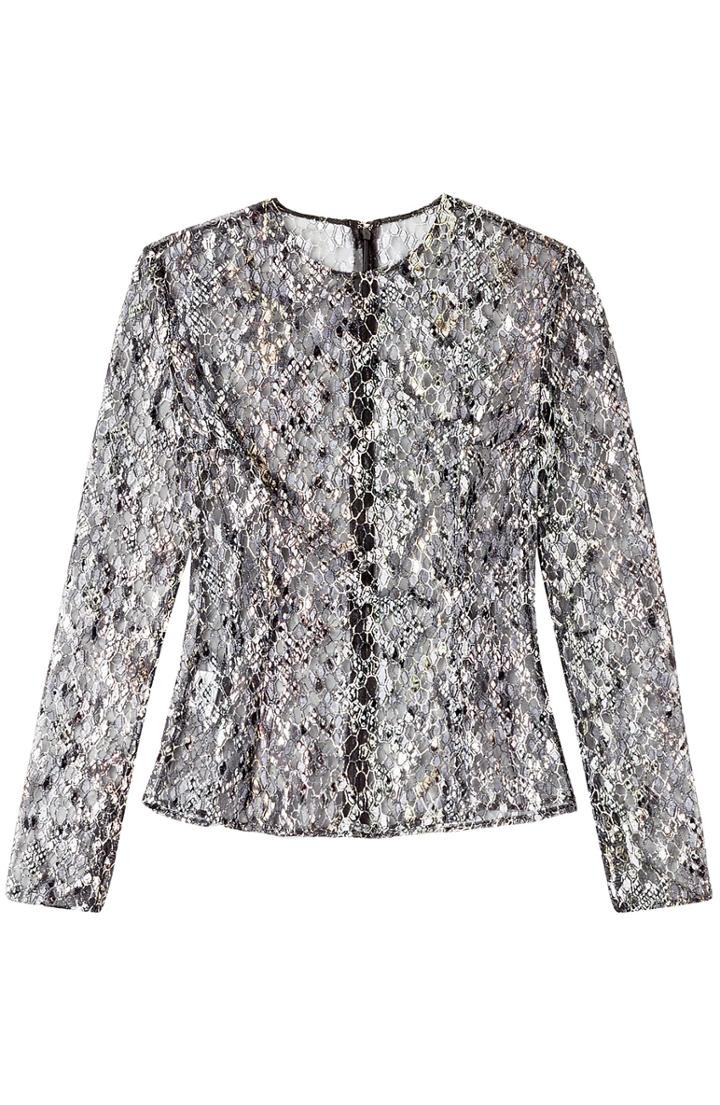 Mary Katrantzou Geroba Lace Top