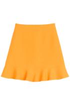 Valentino Valentino Crepe Skirt - Orange