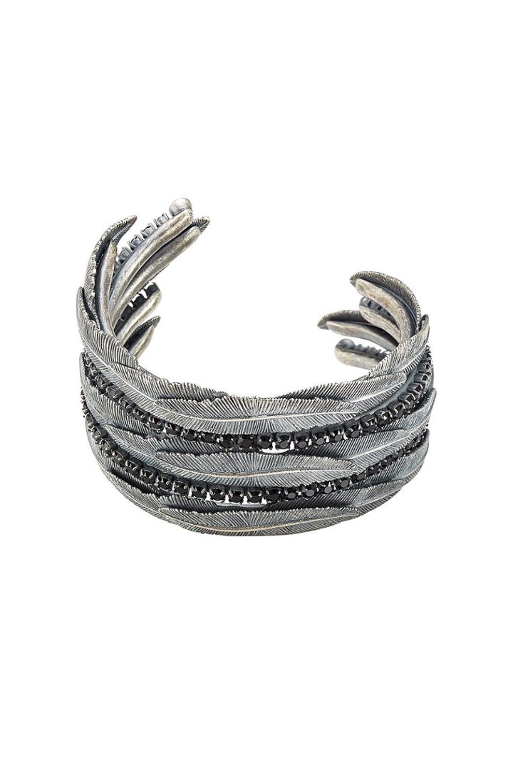 Marc Jacobs Marc Jacobs Crystal Embellished Cuff Bracelet