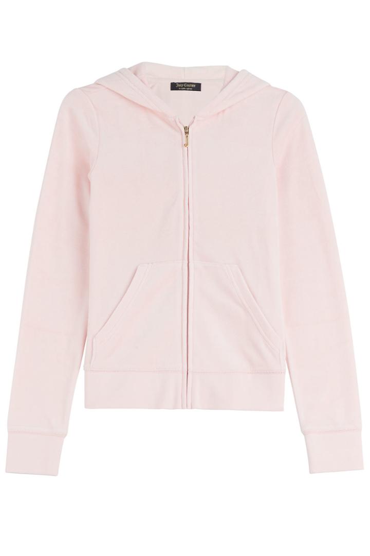 Juicy Couture Juicy Couture Paradise Velour Hoodie - Pink