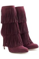 Paul Andrew Paul Andrew Fringed Suede Booties