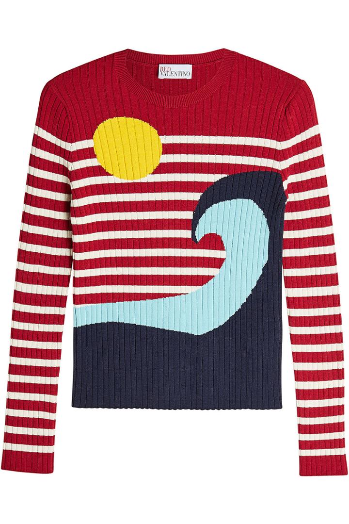 R.e.d. Valentino R.e.d. Valentino Printed Pullover
