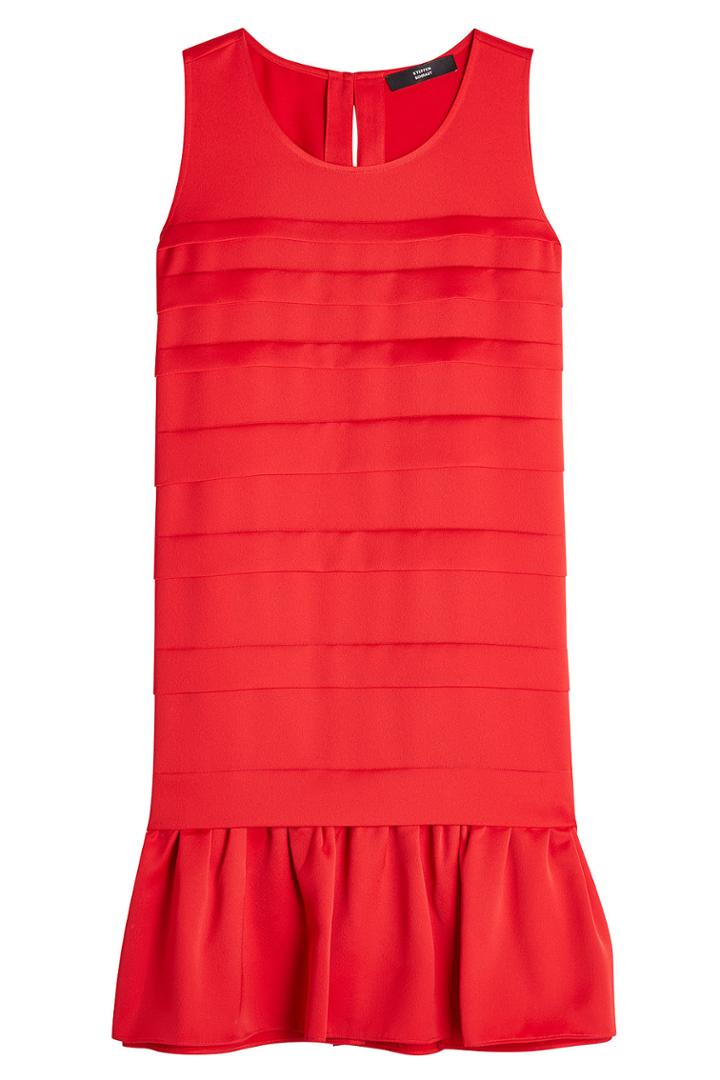 Steffen Schraut Steffen Schraut Tiered Satin Dress