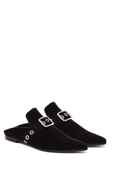 Robert Clergerie X Self-portrait Robert Clergerie X Self-portrait Lopal Suede Backless Loafers