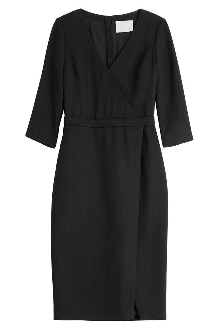 Jason Wu Jason Wu Crepe Wrap Dres - Black