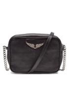 Zadig & Voltaire Zadig & Voltaire Xs Boxy Leather Crossbody Bag