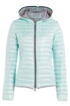 Duvetica Duvetica Down Jacket With Hood - Turquoise