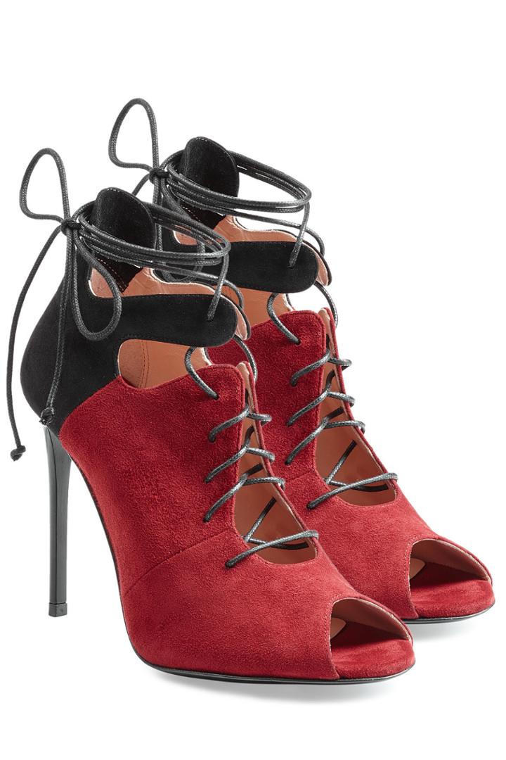 Roland Mouret Roland Mouret Suede Stiletto Sandals