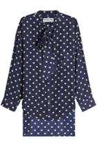 Balenciaga Balenciaga Oversized Polka Dot Silk Shirt