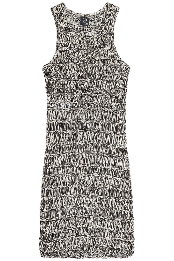 Mcq Alexander Mcqueen Mcq Alexander Mcqueen Knitted Cotton Dress - Black