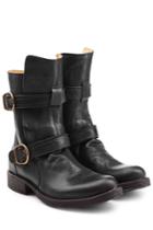 Fiorentini & Baker Fiorentini & Baker Leather Biker Boots - Black