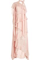 Elie Saab Elie Saab Floor Length Silk Gown With One Sleeve