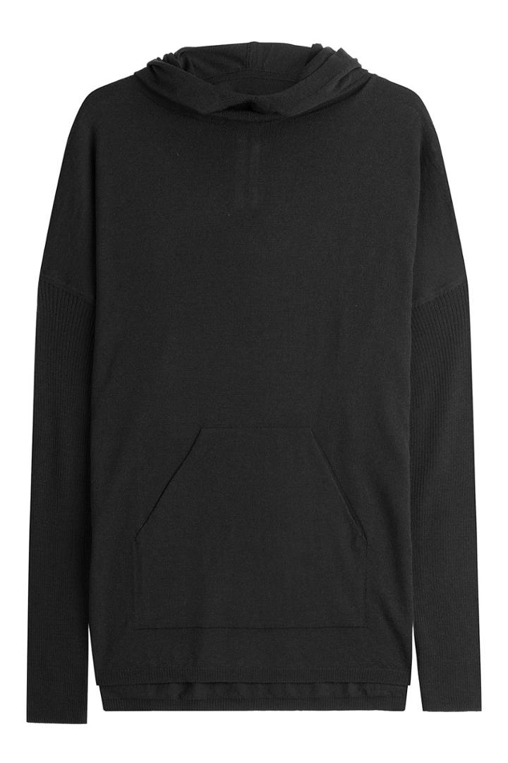 Rick Owens Rick Owens Wool Pullover With Hood