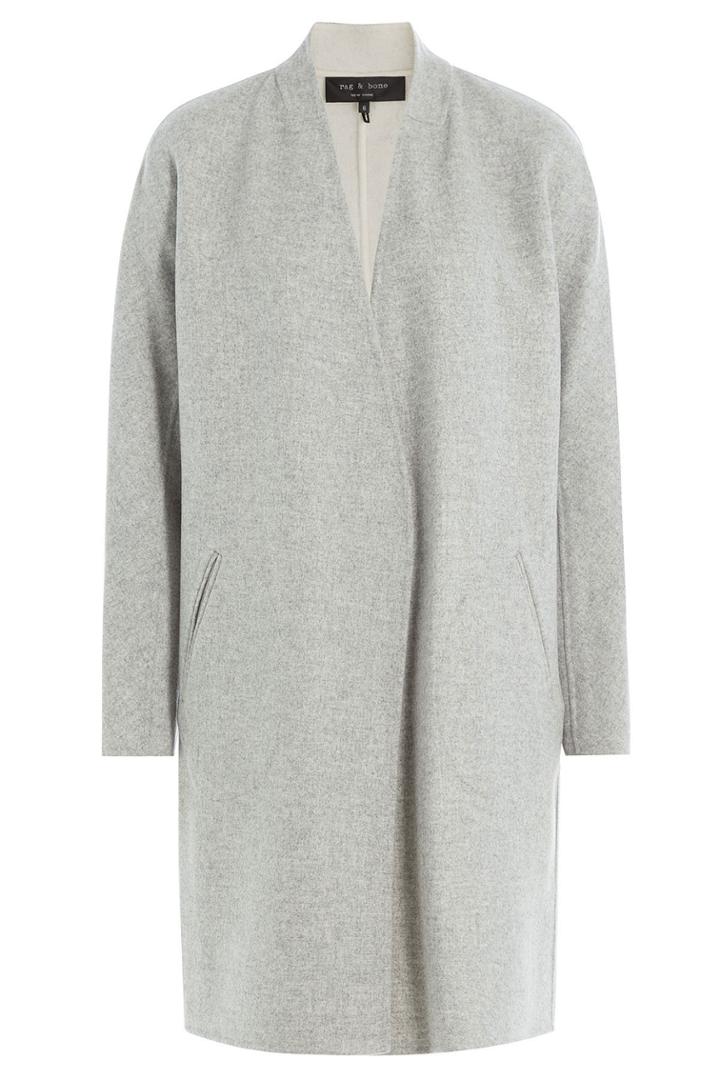 Rag & Bone Rag & Bone Reversible Wool Coat - Beige