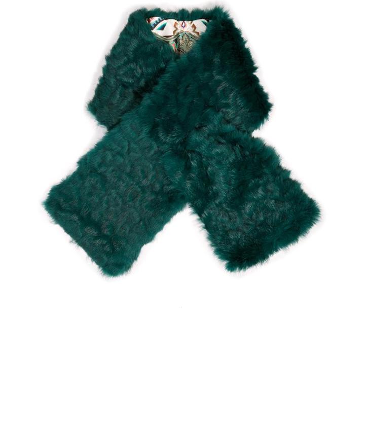 Etro Rabbit Fur Scarf