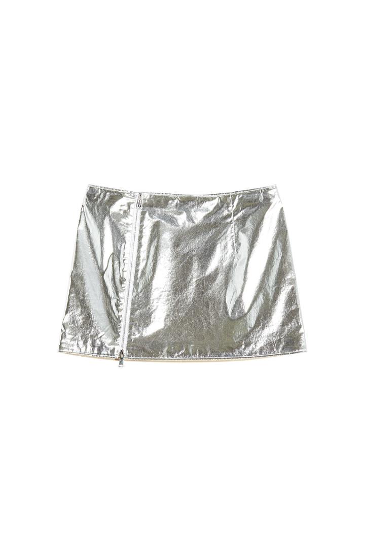 Paco Rabanne Paco Rabanne Metallic Cotton Skirt