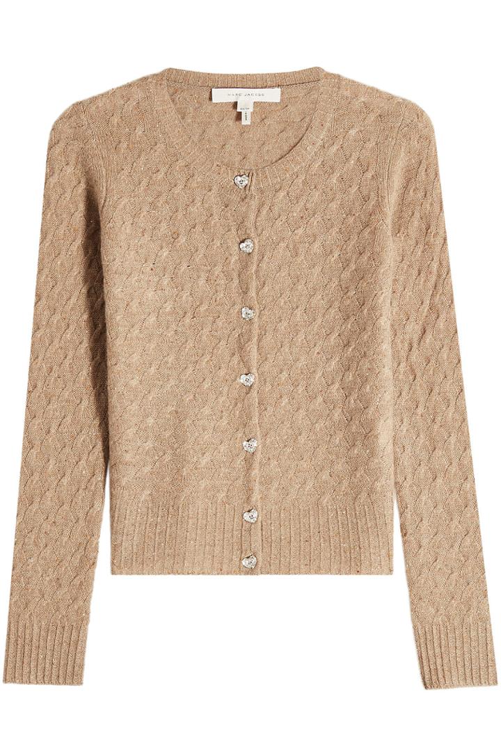 Marc Jacobs Marc Jacobs Cashmere Cardigan With Embellished Buttons