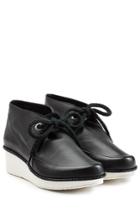 Robert Clergerie Robert Clergerie Leather Lace-up Ankle Boots
