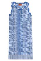 Missoni Missoni Chevron Knit Dress - Blue