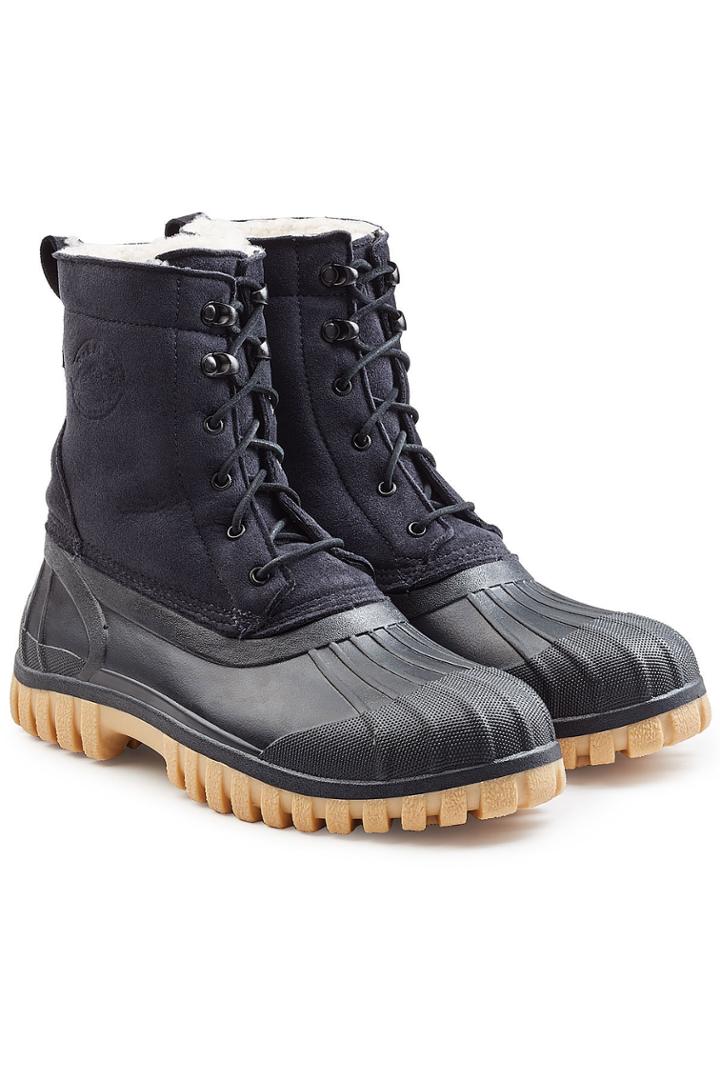 Diemme Diemme Boots With Suede, Rubber And Shearling Insole