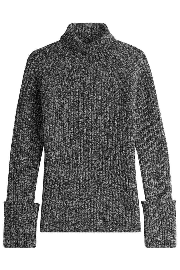 Joseph Joseph Wool Marled Knit Turtleneck - Grey