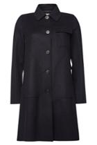 Carven Carven Wool Coat With Cashmere