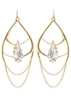 Alexis Bittar Alexis Bittar Kinetic Draping Gold-plated Chain Earrings - None