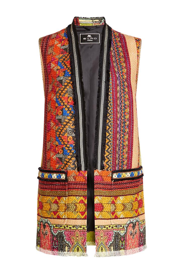 Etro Etro Printed Cotton Vest - Multicolor