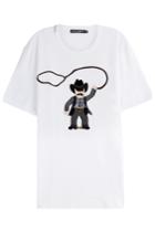 Dolce & Gabbana Dolce & Gabbana Cotton T-shirt With Patchwork Appliqué - White