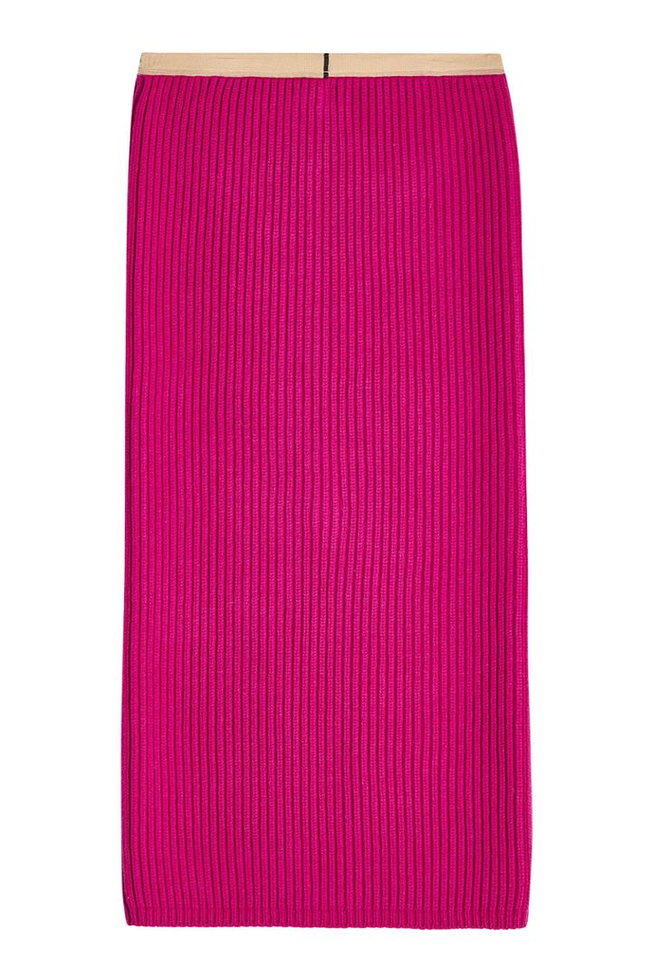 Calvin Klein 205w39nyc Calvin Klein 205w39nyc Ribbed Skirt With Wool And Cashmere